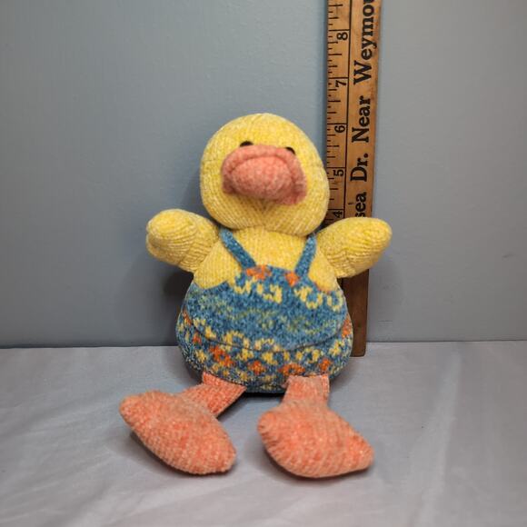 Studio 33 Rabbit Bunny Duck Plush Easter Knit Soft Spring - Picture 10 of 12